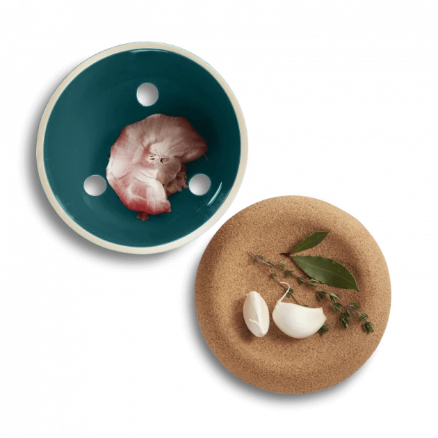 Pot à Ail En Céramique 0,94 L Feu Doux Emile Henry – Image 2