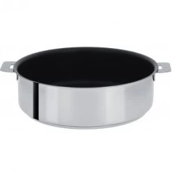 Sauteuse Mutine Ø 22 Cm Manche Amovible Anti-Adhésive Inox Cristel