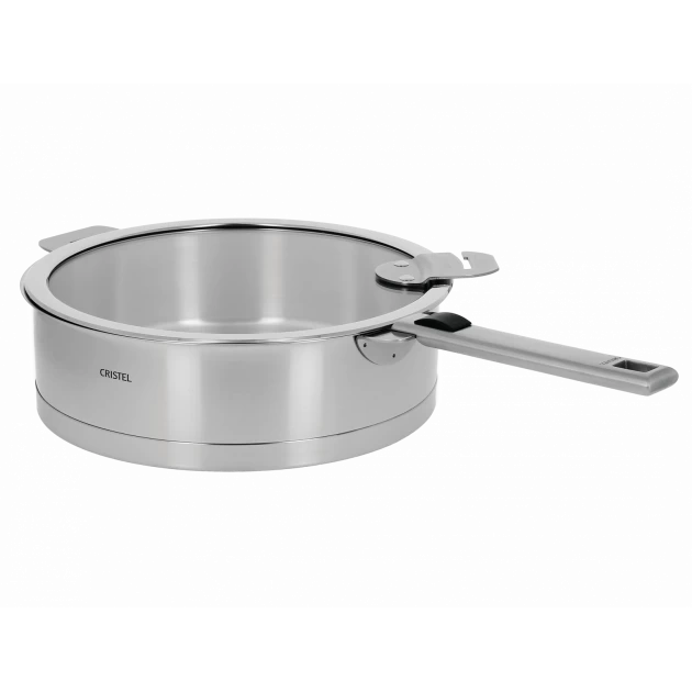 Sauteuse Ø 18 Cm Strate Amovible Inox Cristel – Image 2