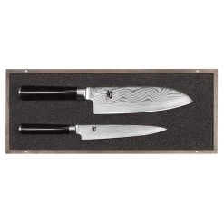 Set Couteau Santoku Et Couteau Universel Shun Classic Damas Kai