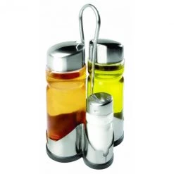 Set Huilier Vinaigrier Salière Poivrière