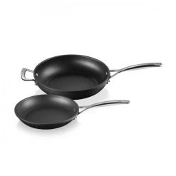 Set Poêle 24 Cm Et Sauteuse 28 Cm Les Forgées Le Creuset