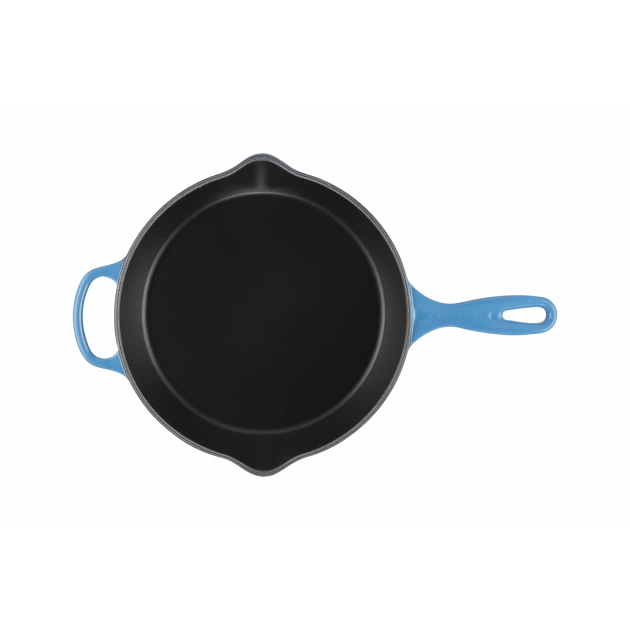 Skillet Rond Profond 26cm En Fonte Azur Le Creuset – Image 4