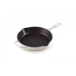 Skillet Rond Profond 26cm En Fonte Meringue Le Creuset