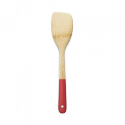 Spatule De Cuisine Bambou 30 Cm Rouge Pebbly