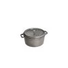 STAUB Cocotte Fonte Ronde 12 Cm Gris Graphite 0,4 L