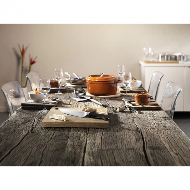 STAUB Cocotte Fonte Ronde 24 Cm Cannelle Majolique 3,8 L – Image 3