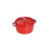 STAUB Cocotte Fonte Ronde 24 Cm Rouge Cerise 3,8 L