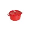 STAUB Cocotte Fonte Ronde 26 Cm Rouge Cerise 5,2 L