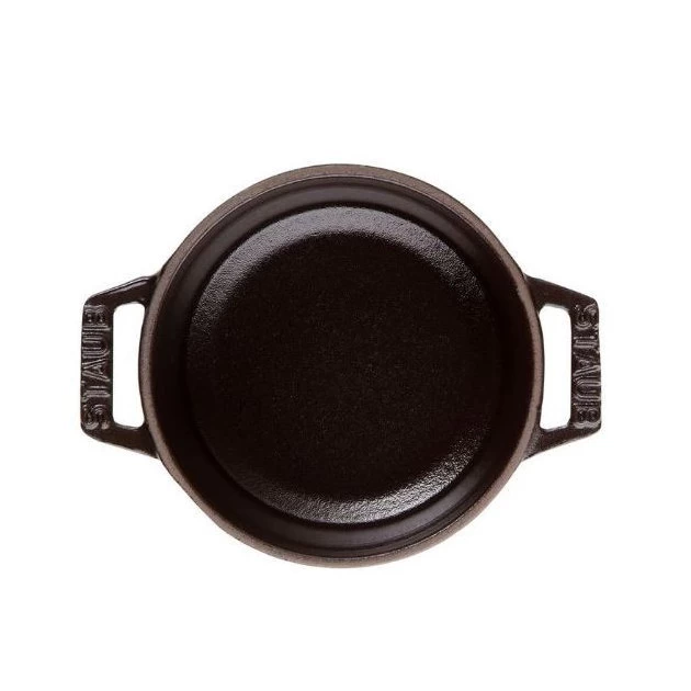 STAUB Cocotte Fonte Ronde 28 Cm Noir Mat 6,7 L – Image 2