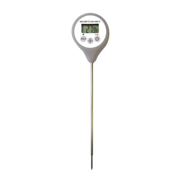 Thermomètre Digital étanche à Sonde HACCP Gris -50°C à +200°C