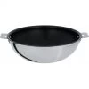 Wok Casteline Ø 20 Cm Manche Amovible Anti-Adhésif Inox Cristel