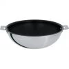 Wok Casteline Ø 24 Cm Manche Amovible Anti-Adhésif Inox Cristel