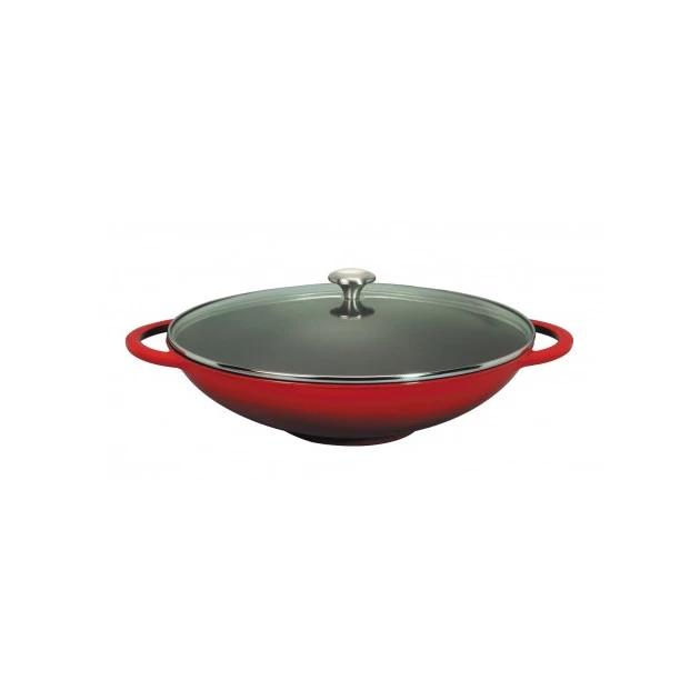 Wok En Fonte 37 Cm Rubis Chasseur